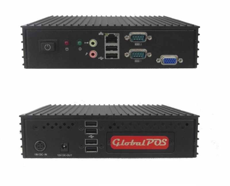 Global POS PEGASUS jr/S с HDD Безвентиляторный системный блок (Atom D525)